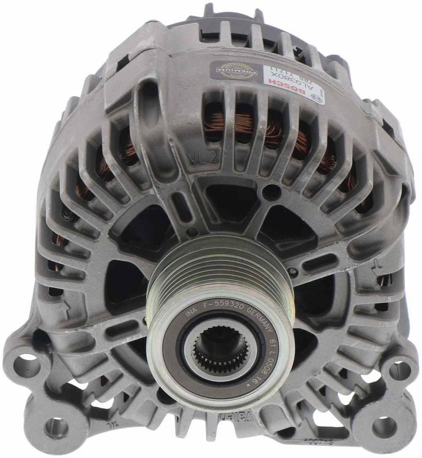 Audi VW Alternator (140A) (Rebuilt) 06F903023P - Bosch AL9380X